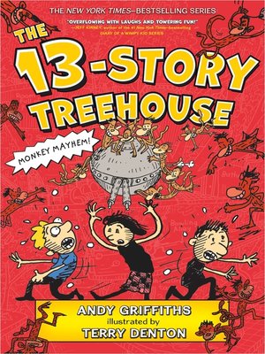 cover image of The 13-Story Treehouse